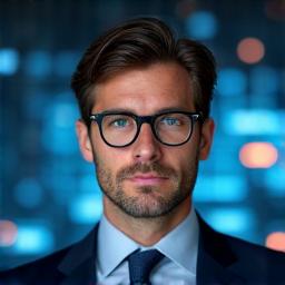 Photo d'Élie Bernard, Responsable IA chez Fluence Tech.